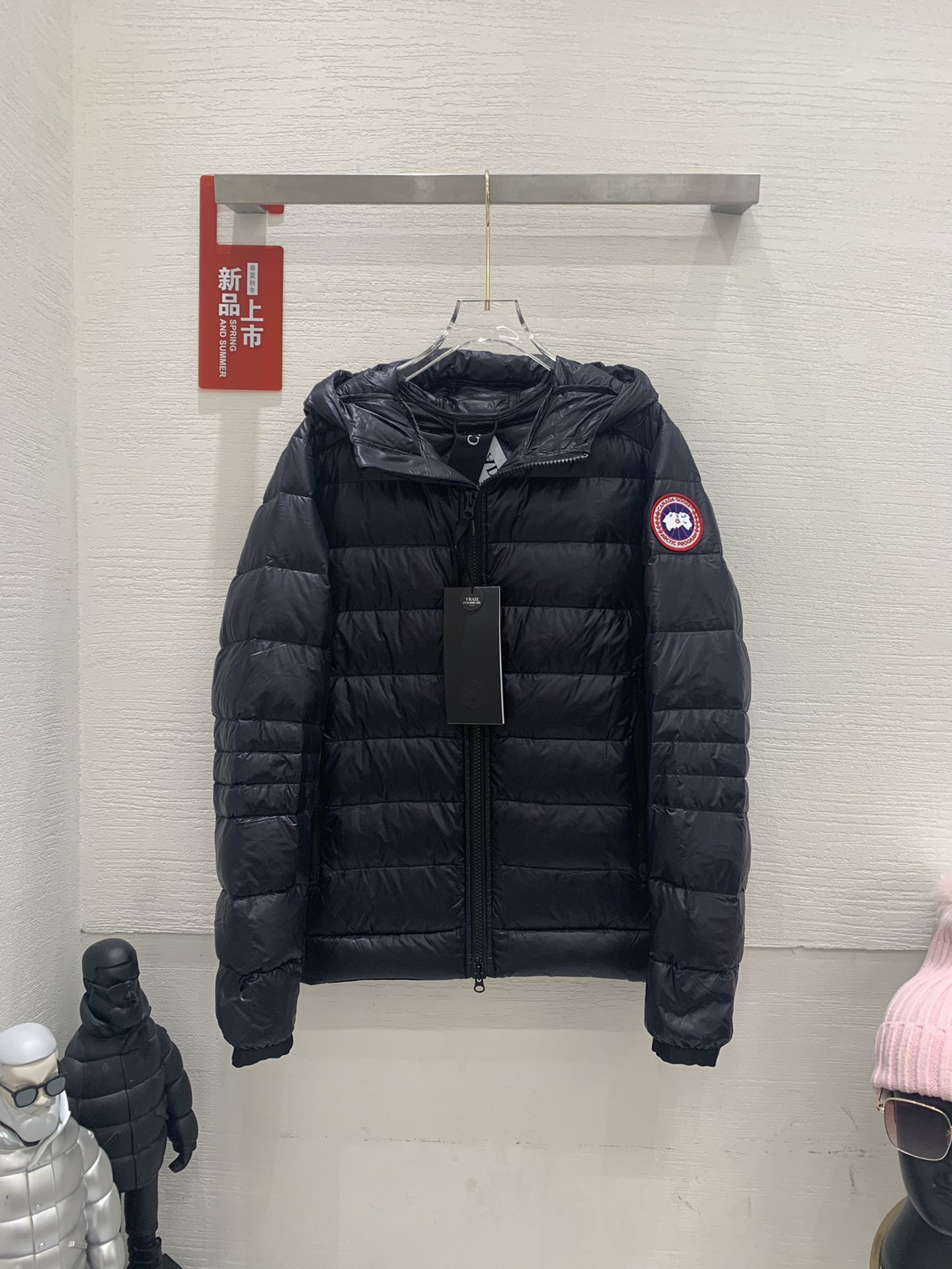 Réplica de diseñador
 Canada Goose Ropa Abrigos y chaquetas Azul Gris marino Plásticos Manga larga