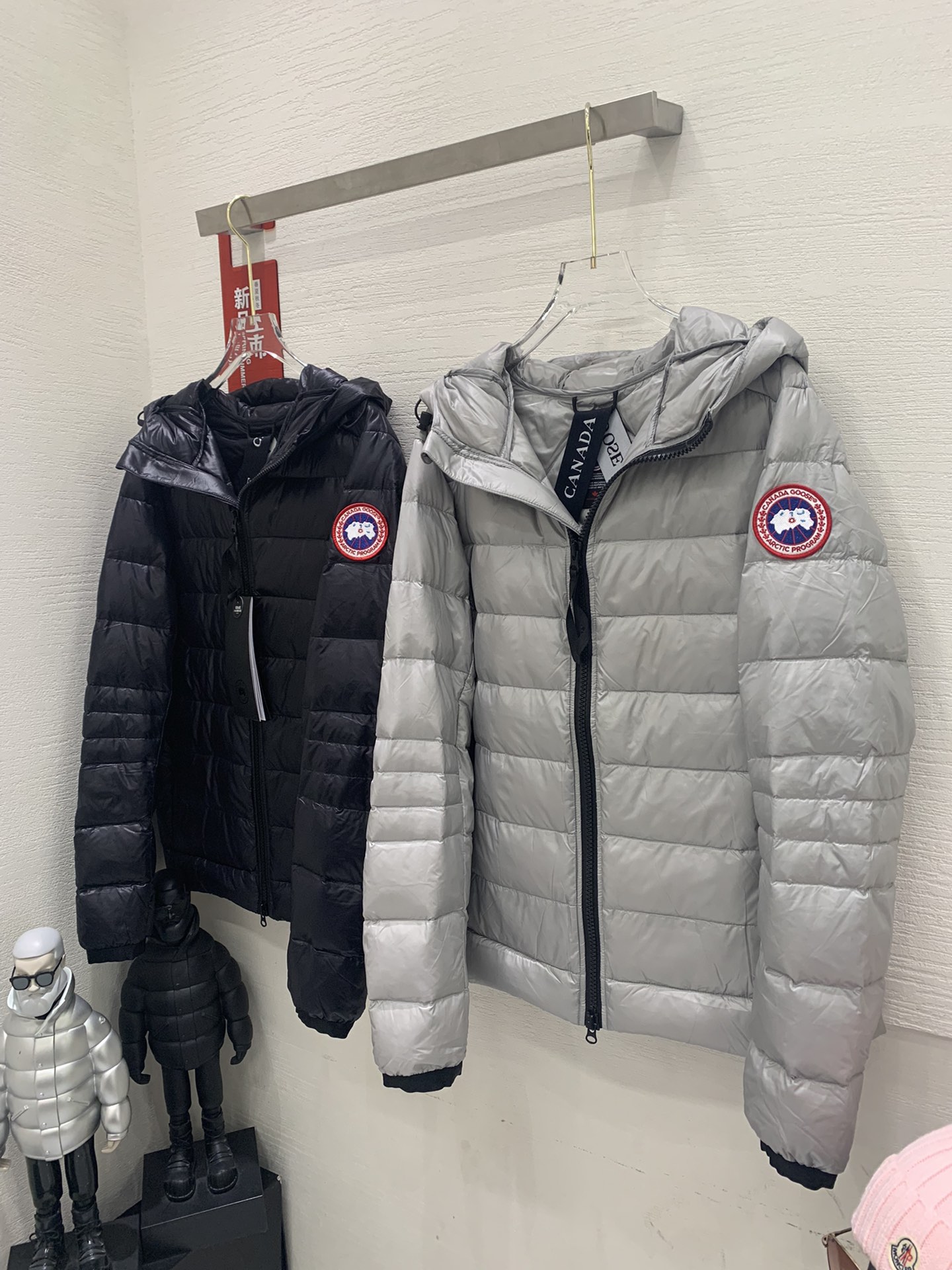 Canada Goose Ropa Abrigos y chaquetas Azul Gris marino Plásticos Manga larga