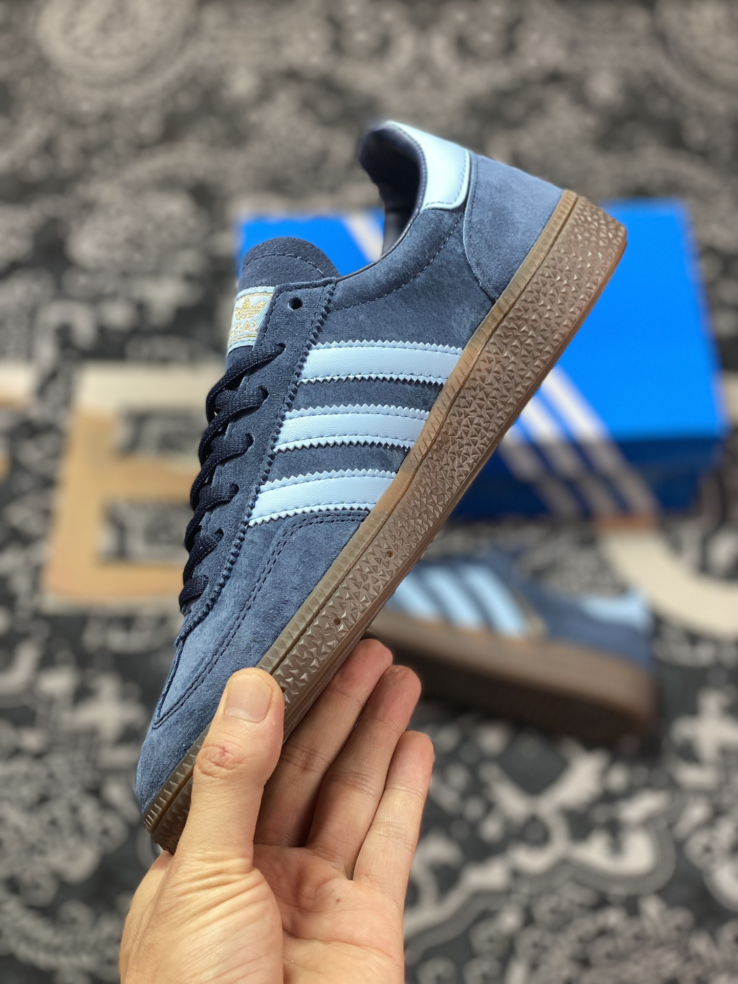 AD Originals Handball Spzl 蓝棕 BD7633