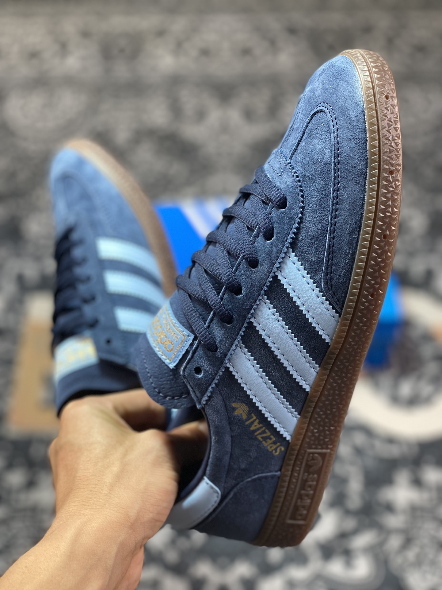 AD Originals Handball Spzl 蓝棕 BD7633