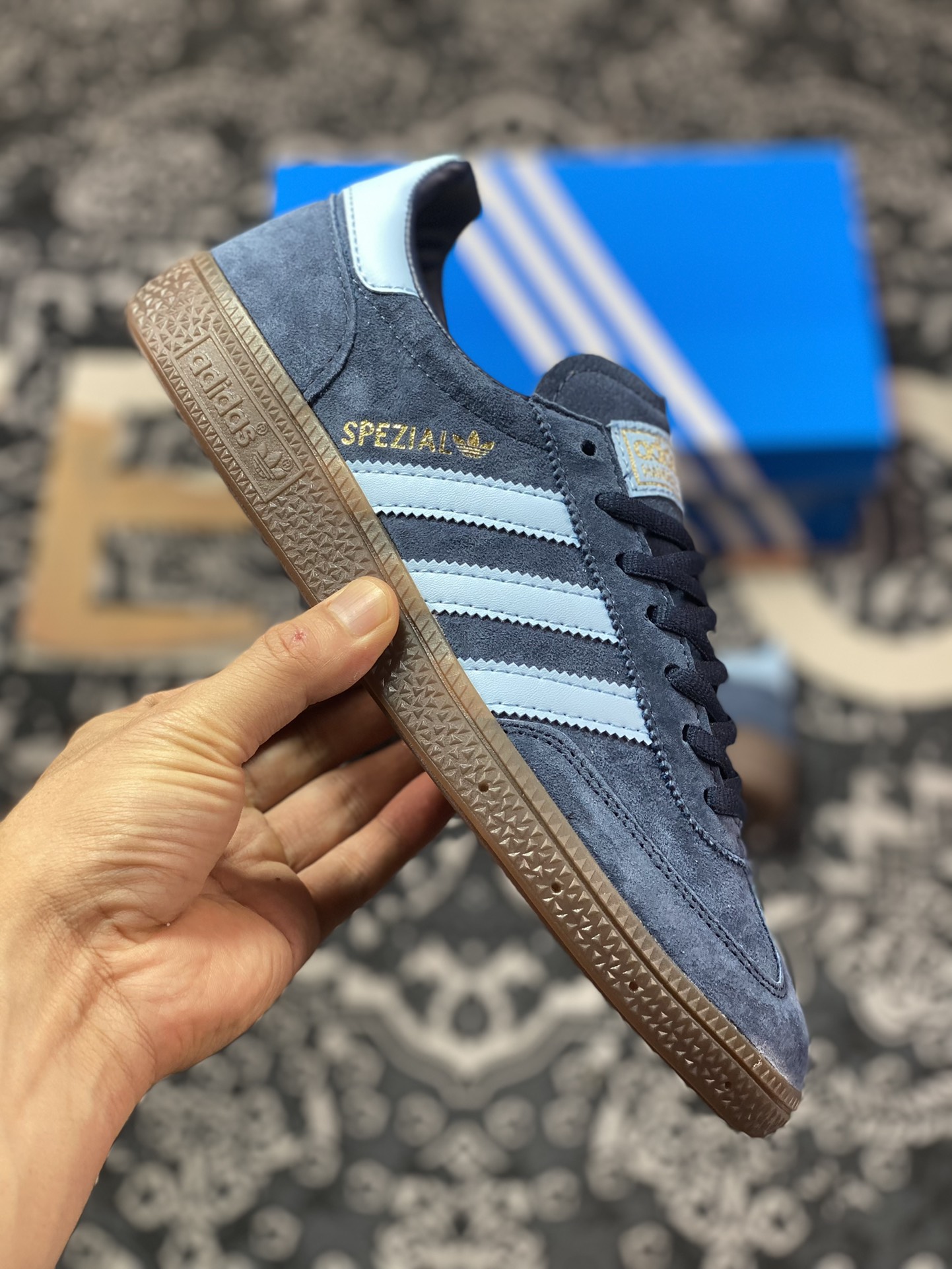 AD Originals Handball Spzl 蓝棕 BD7633