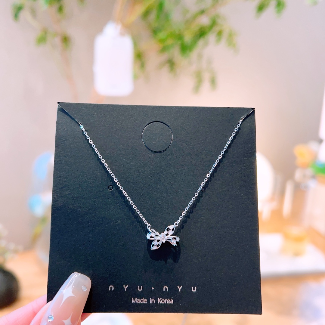 Hypoallergenic Silver Necklace Chic Annual Party Gold