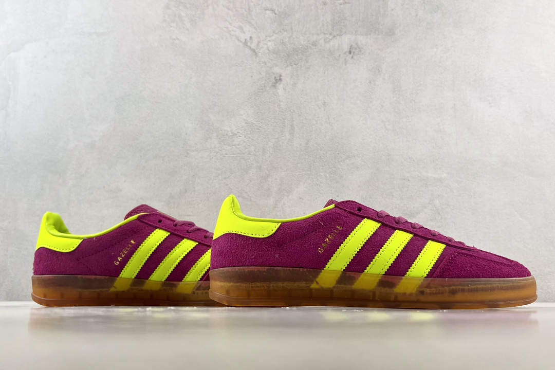 adidas originals Gazelle purple yellow HQ8715