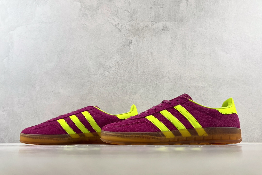 adidas originals Gazelle purple yellow HQ8715