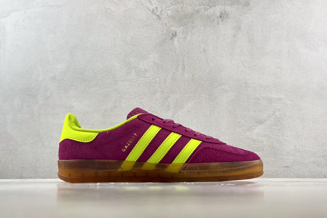 adidas originals Gazelle purple yellow HQ8715