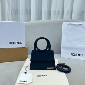 Jacquemus Crossbody & Shoulder Bags Blue Dark Frosted Underarm