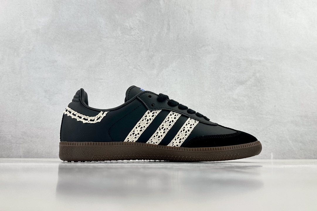 [Customized sneakers] adidas originals Samba OG Black Swan Lace B75807