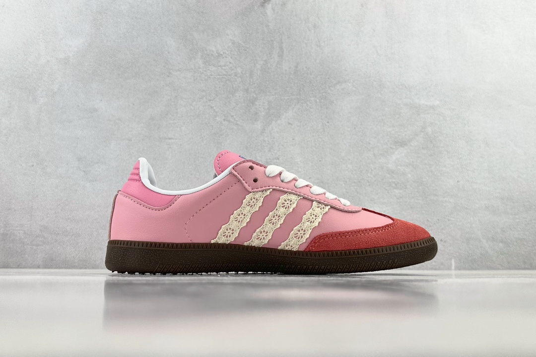 [Customized sneakers] adidas originals Samba OG ballet style classical princess berry lace B75809