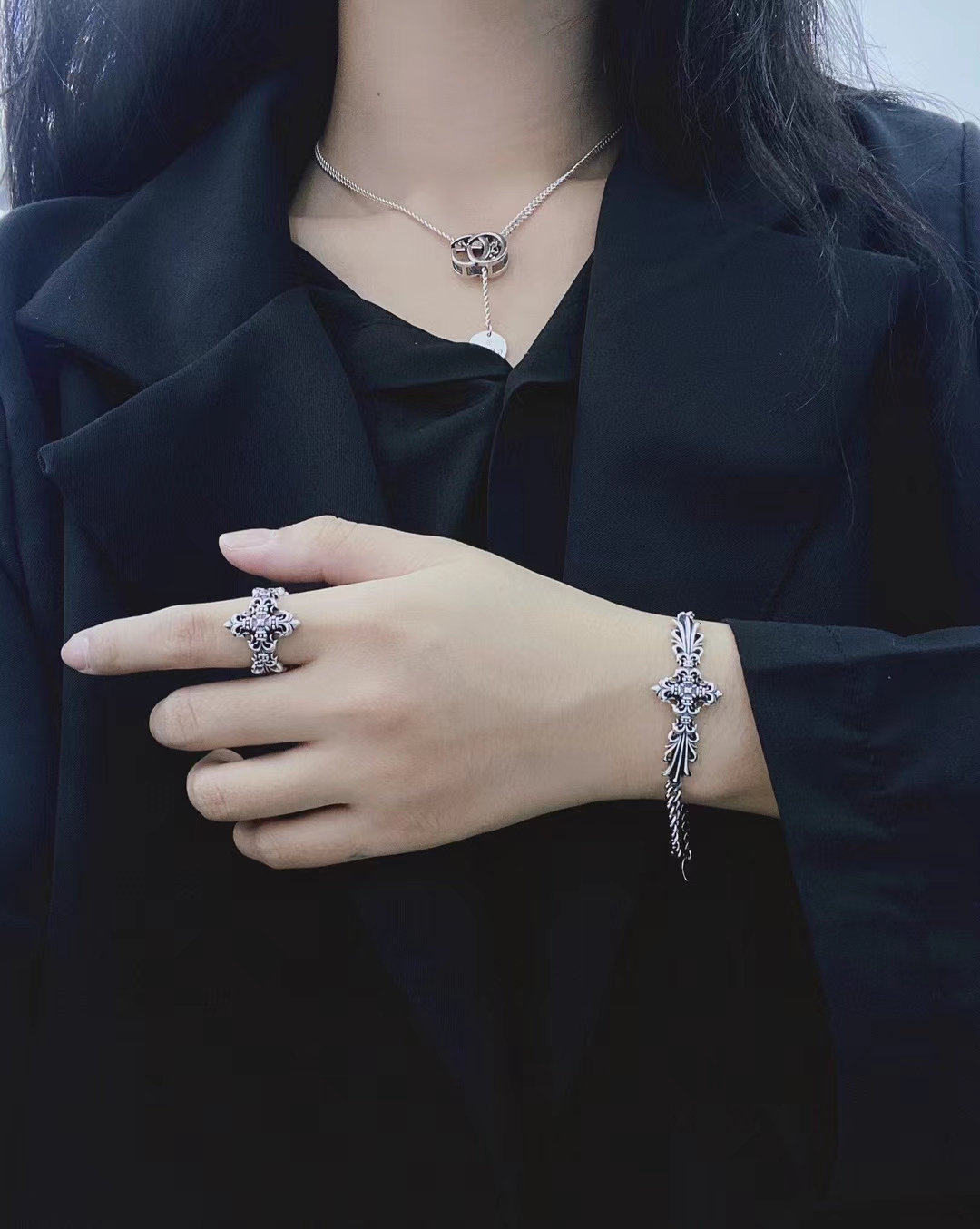 크롬하츠 팔찌 61541 Chrome Hearts Bracelet 상세 이미지 6