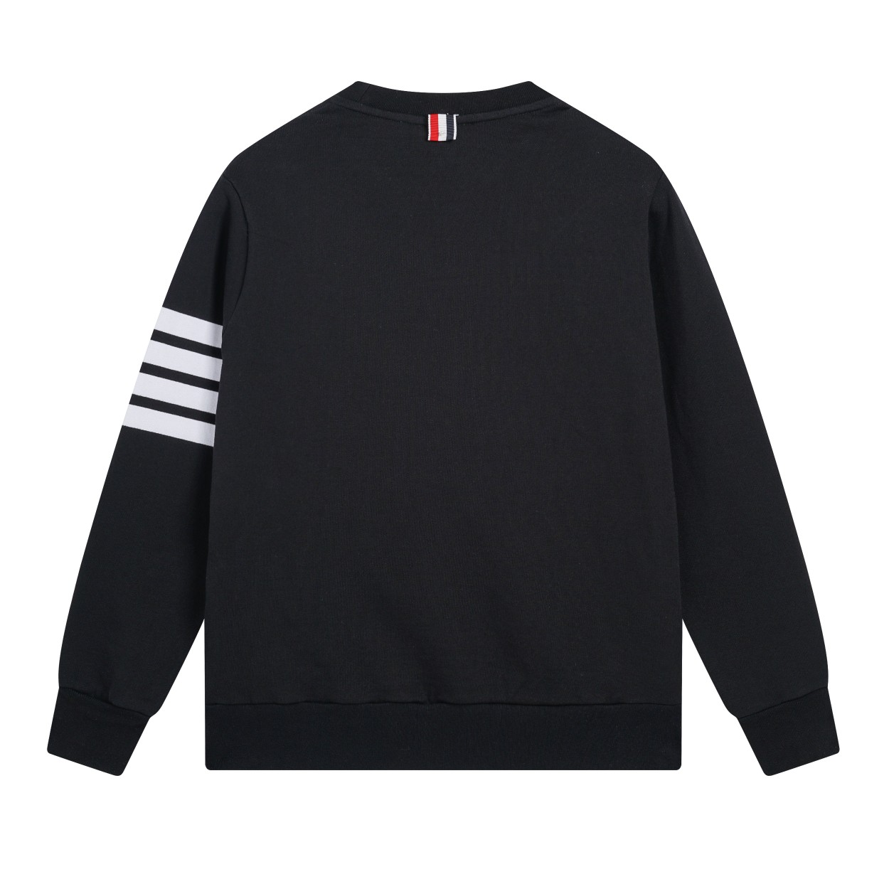 Thom Browne Couple Sweatshirt Round Neck Four Bar Knitted Pullover 3 a1692121504864 7813