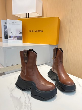 Louis Vuitton Boots Cowhide Sheepskin Fall/Winter Collection