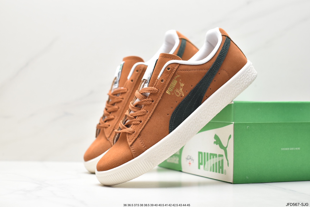 PUMA men and women couple classic contrast color sneakers casual trend fashion sneakers 390091-01