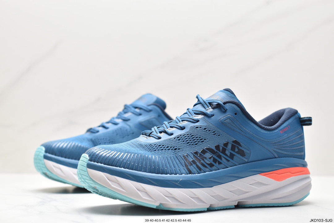 HOKA ONE ONE Bondi 7 Shawn Yue's same functional cushioning running shoes