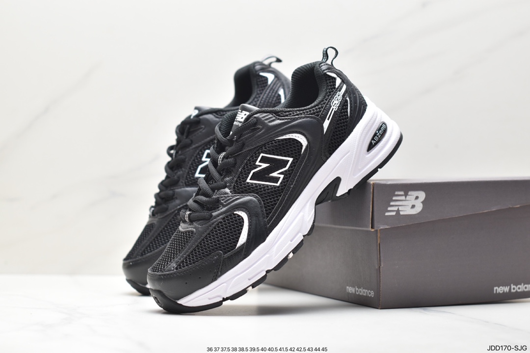 New Balance MR530AB series distressed silver grey