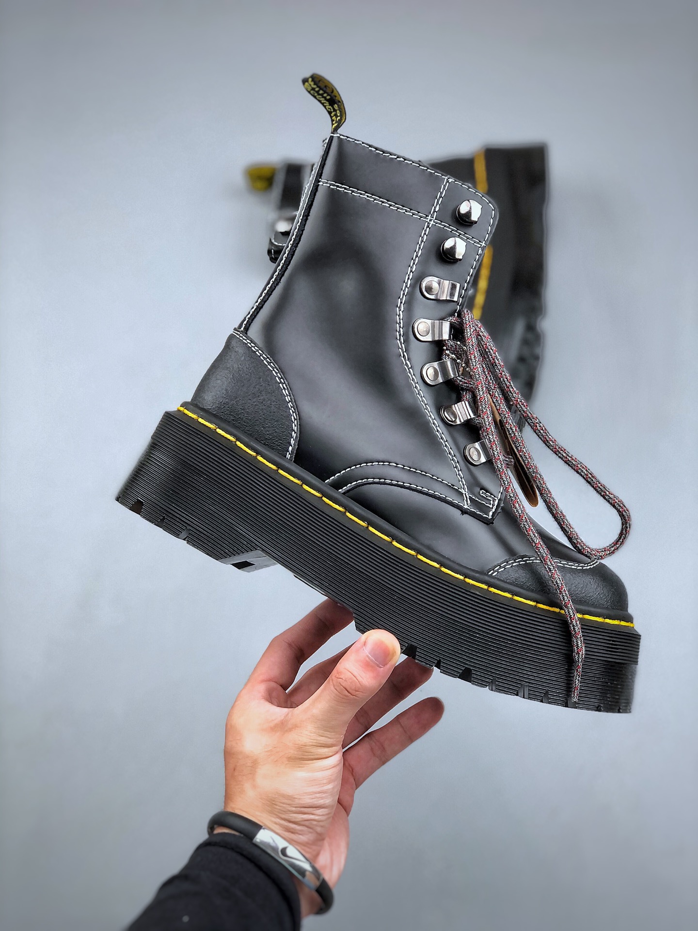 240 Dr. Martens Penton Bex Double Stitch 彭顿系列经典厚底英伦皮革复古风厚底马丁乐福鞋