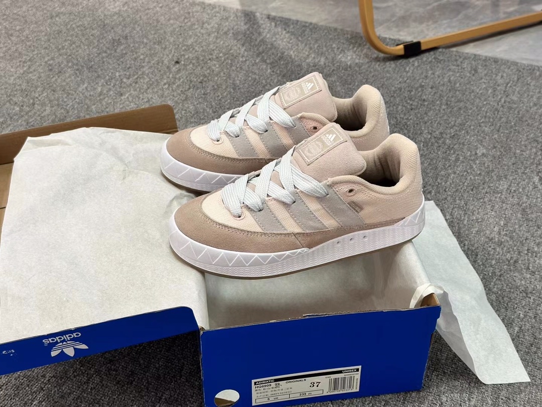 Adidas zapatilla pan tiburón rosa gris ➡️ Tallas 36-40 con medios números
