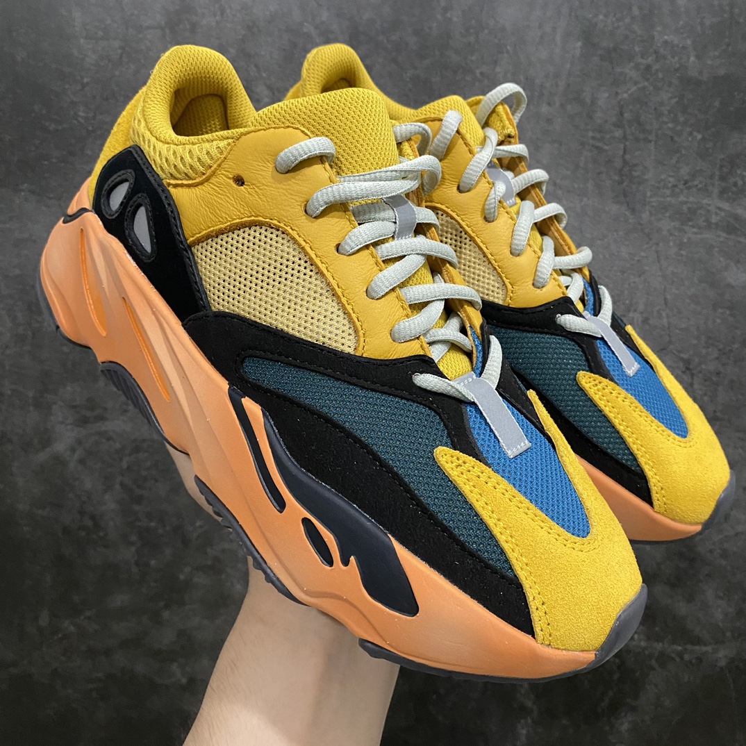 纯原版本Yeezy700Sun太阳橙