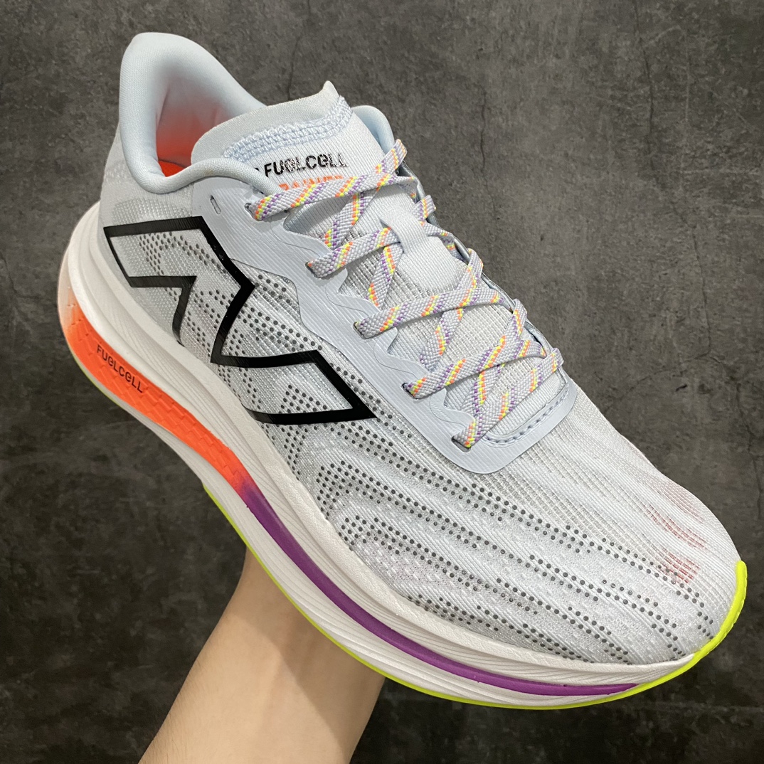 [X version pure original] New Balance FuelCell SuperComp Trainer V2 NB Comp training V2 series ultra-lightweight low-top leisure sports jogging shoes MRCXLG3