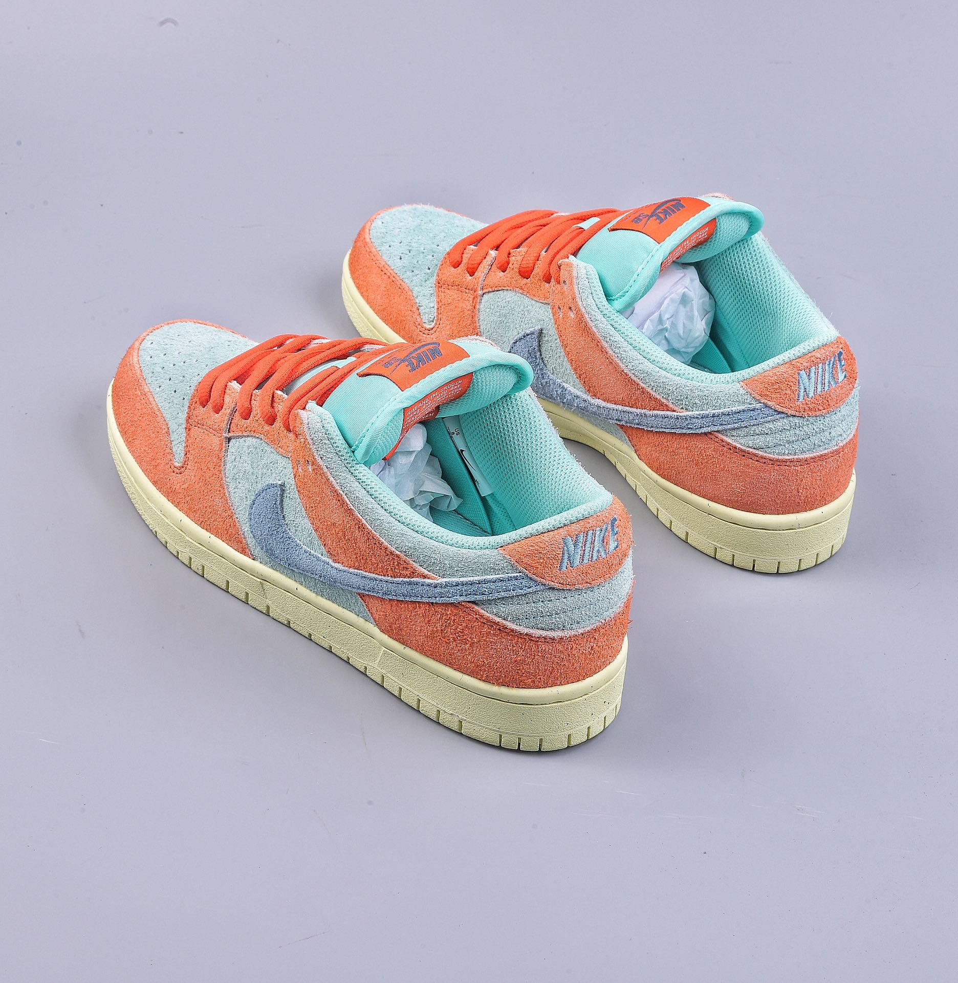 S2 Nike Dunk SB Low Noise Aqua Orange Cyan DV5429-800