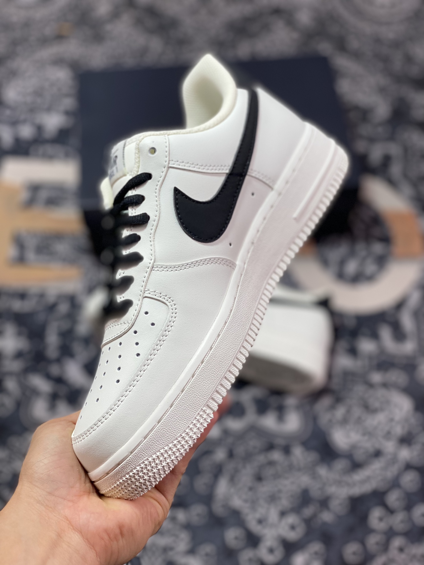 220  Air Force 1 ‘07 Low 米白黑 CQ5059-221