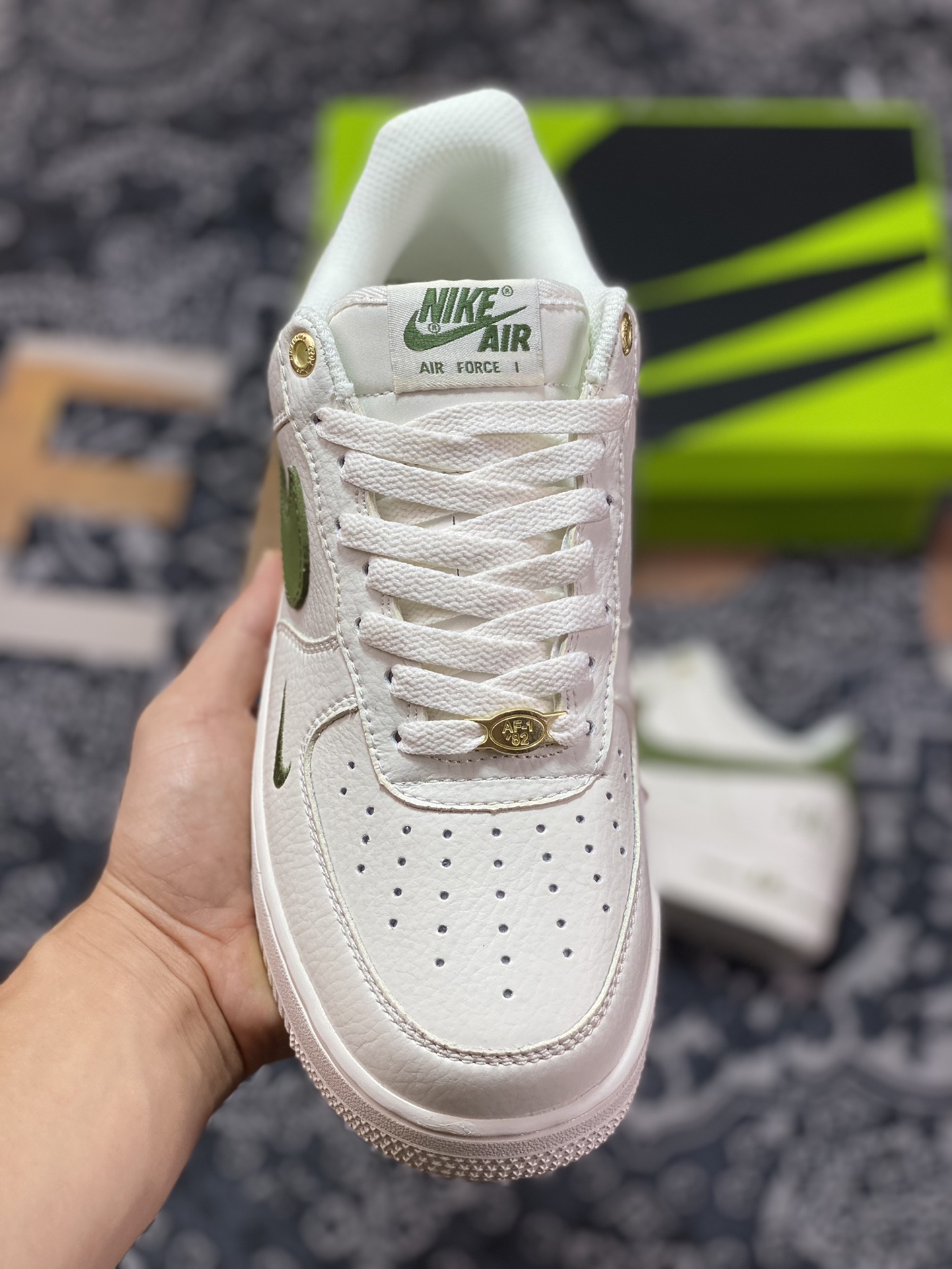 Air Force 1 '07 Low Anniversary White Green BS9055-741