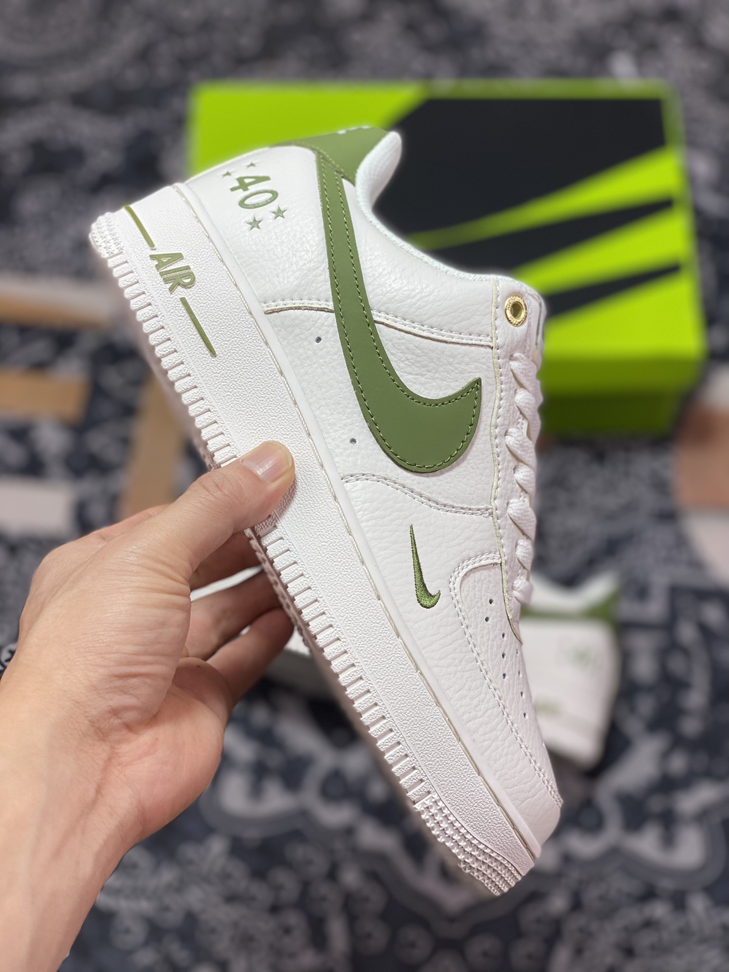 Air Force 1 '07 Low Anniversary White Green BS9055-741