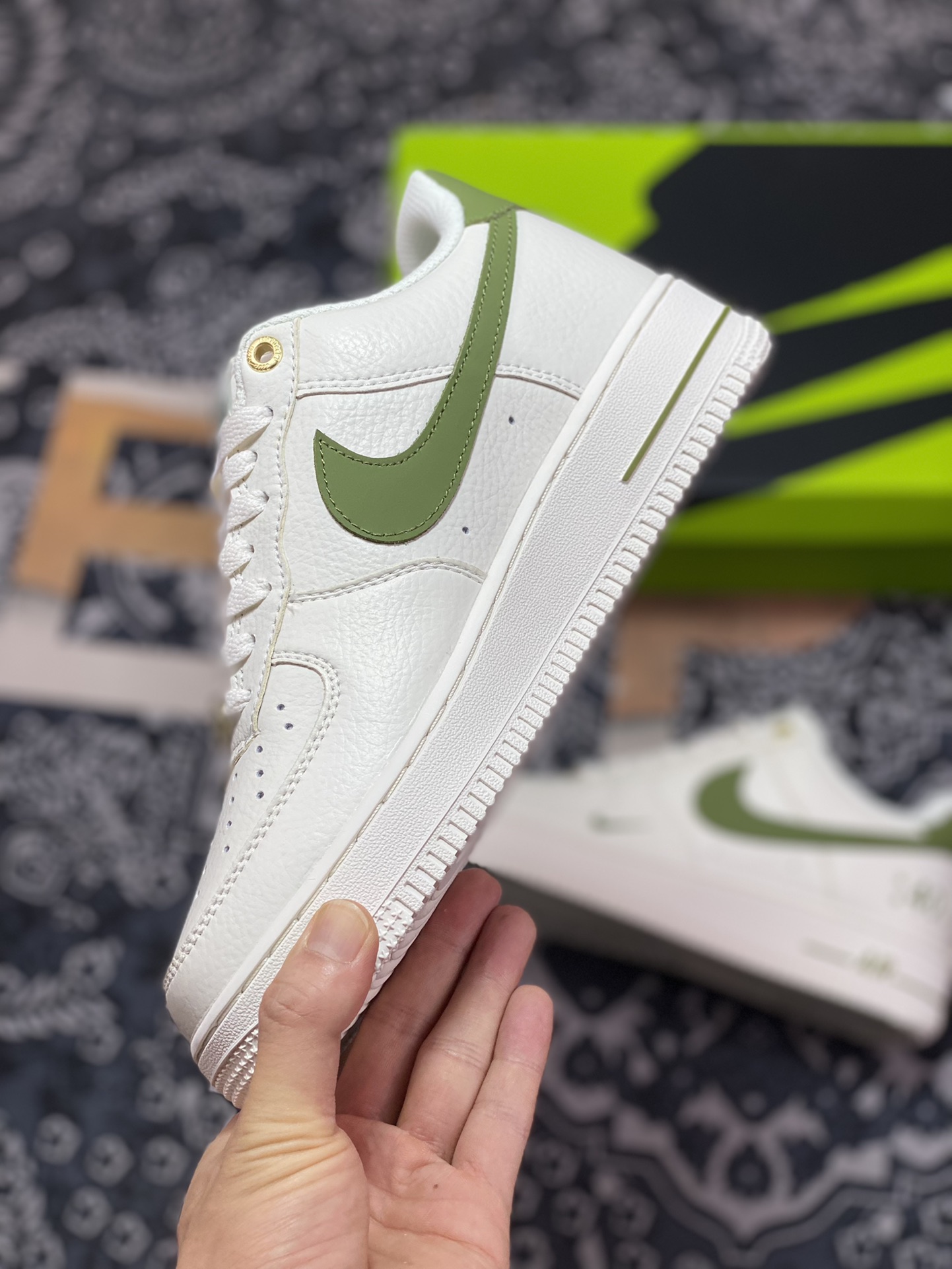 Air Force 1 '07 Low Anniversary White Green BS9055-741