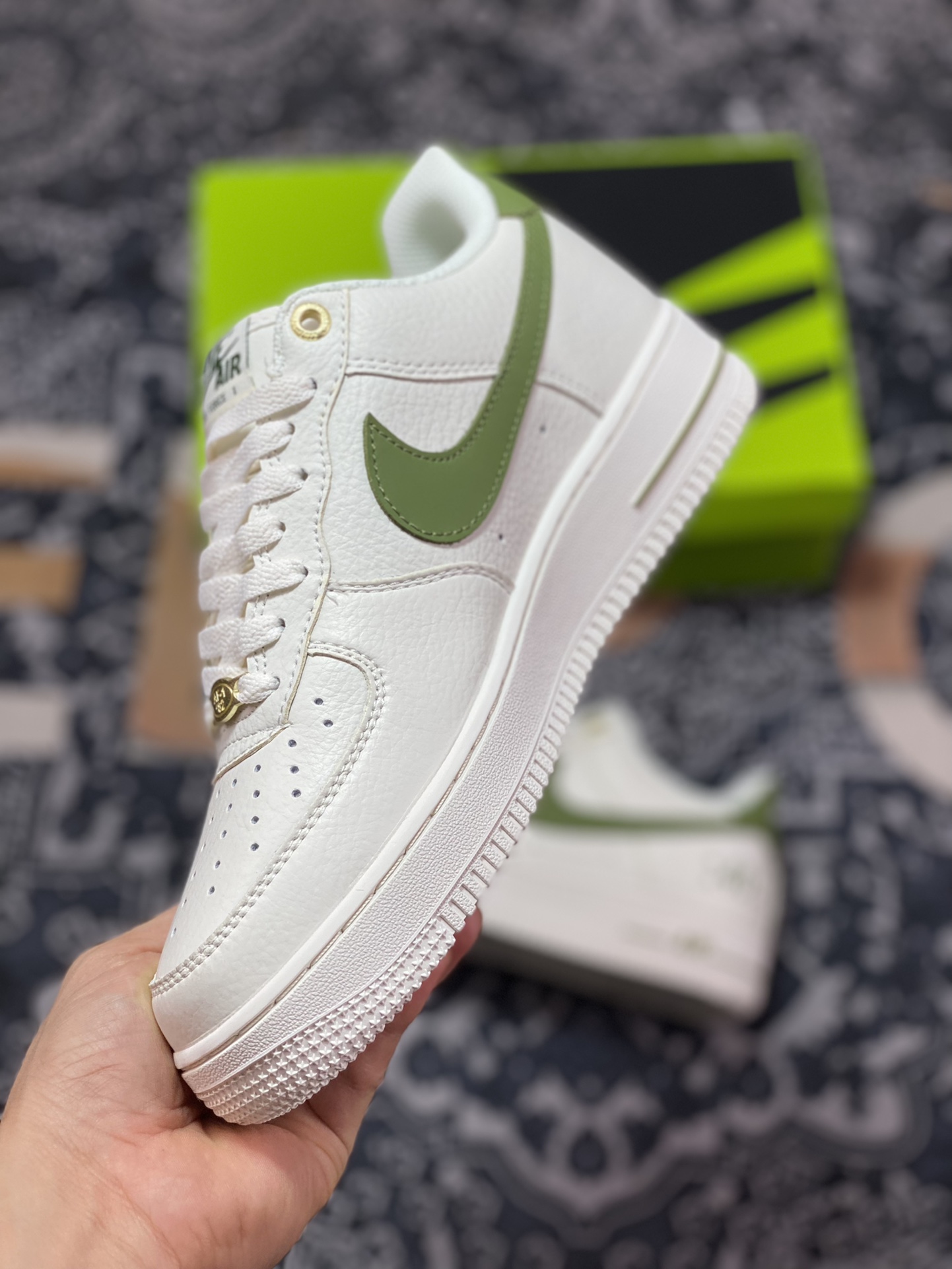 Air Force 1 '07 Low Anniversary White Green BS9055-741