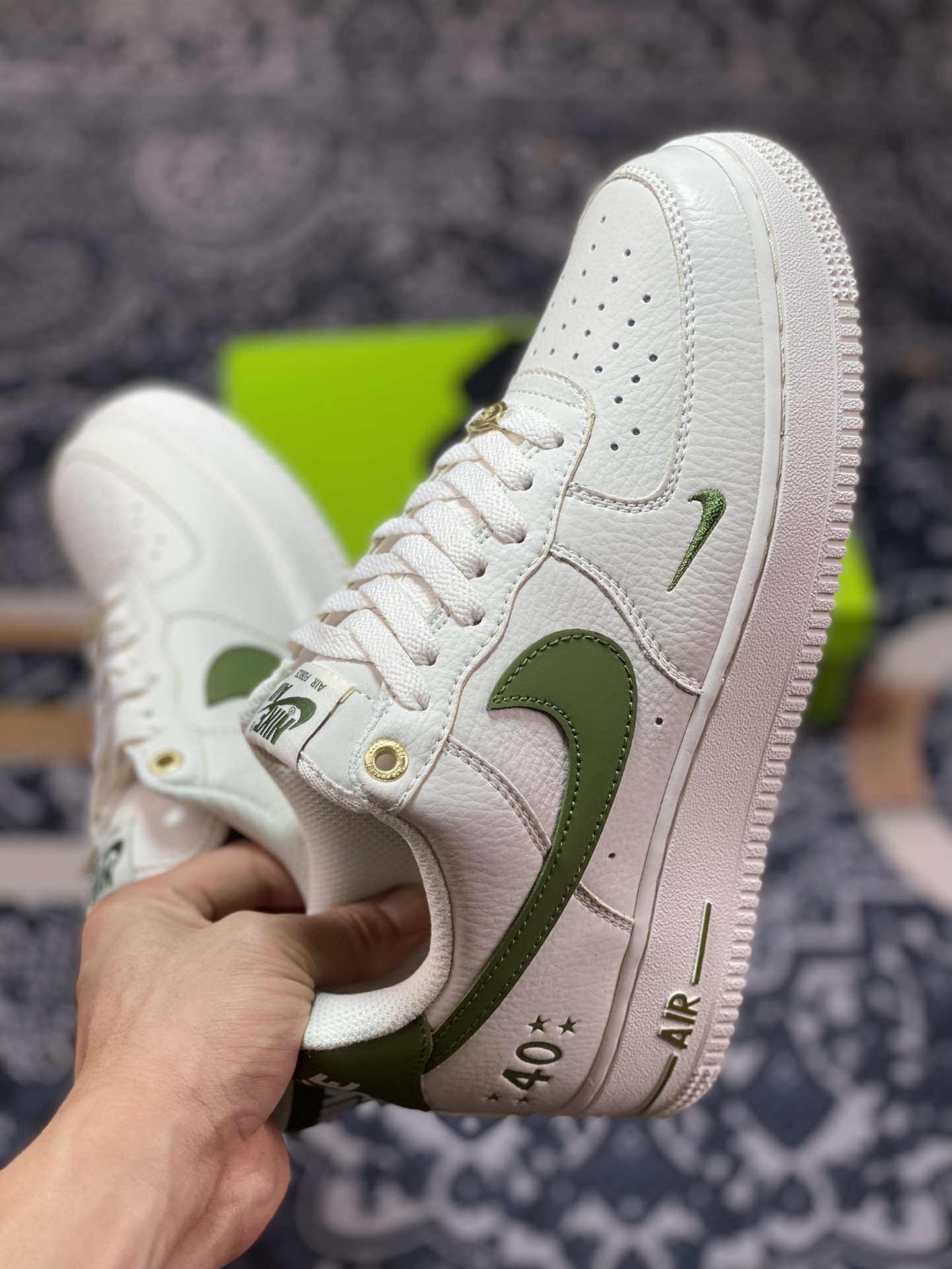 Air Force 1 '07 Low Anniversary White Green BS9055-741