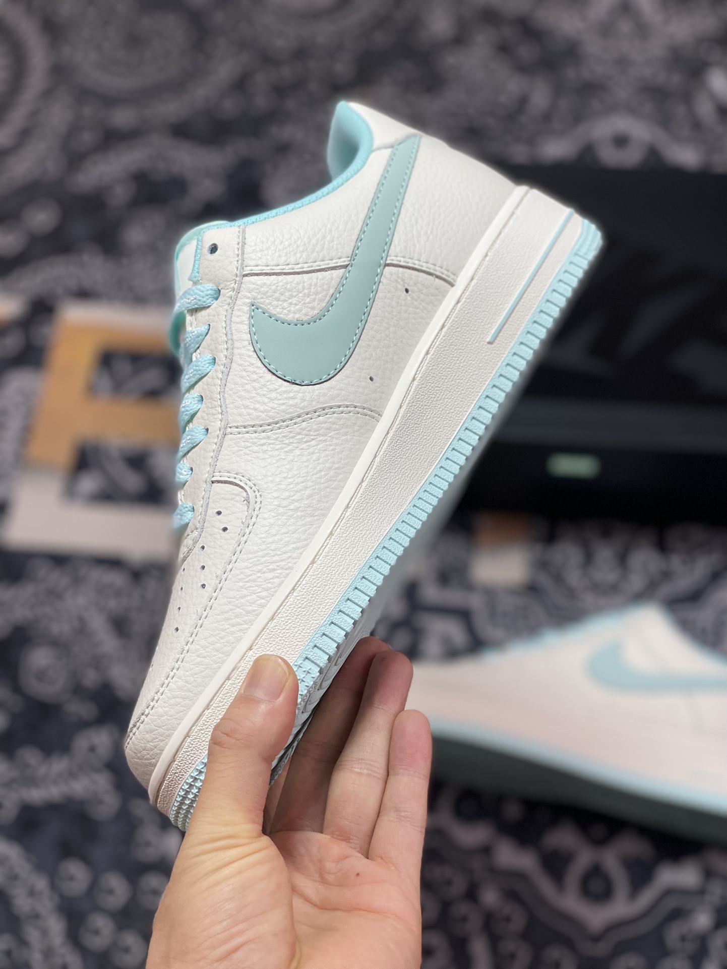 SUP x Air Force 1 '07 Low Joint Ice Blue SU0220-006