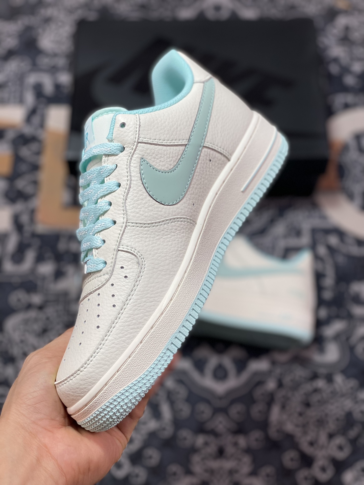 SUP x Air Force 1 '07 Low Joint Ice Blue SU0220-006