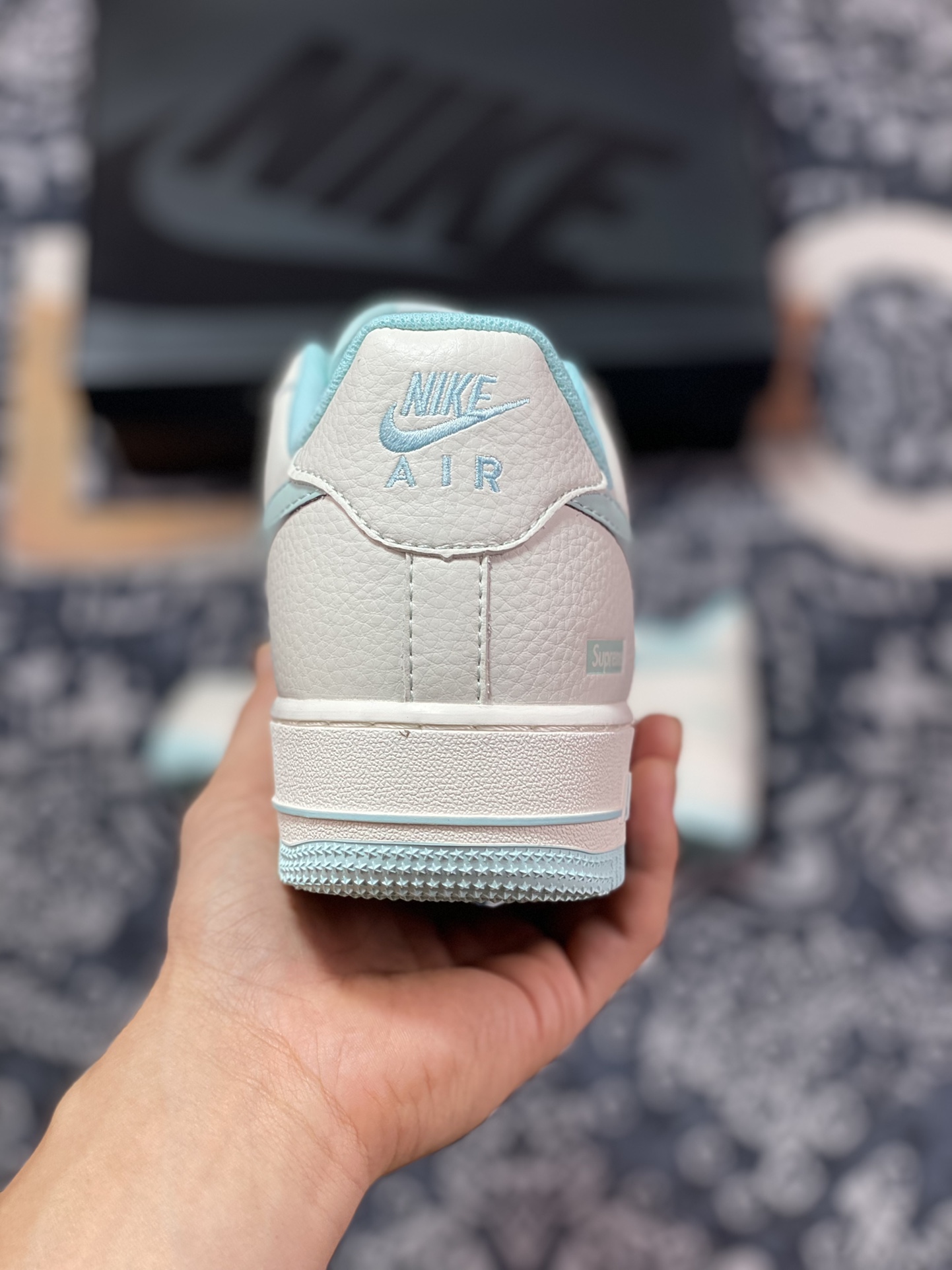 SUP x Air Force 1 '07 Low Joint Ice Blue SU0220-006