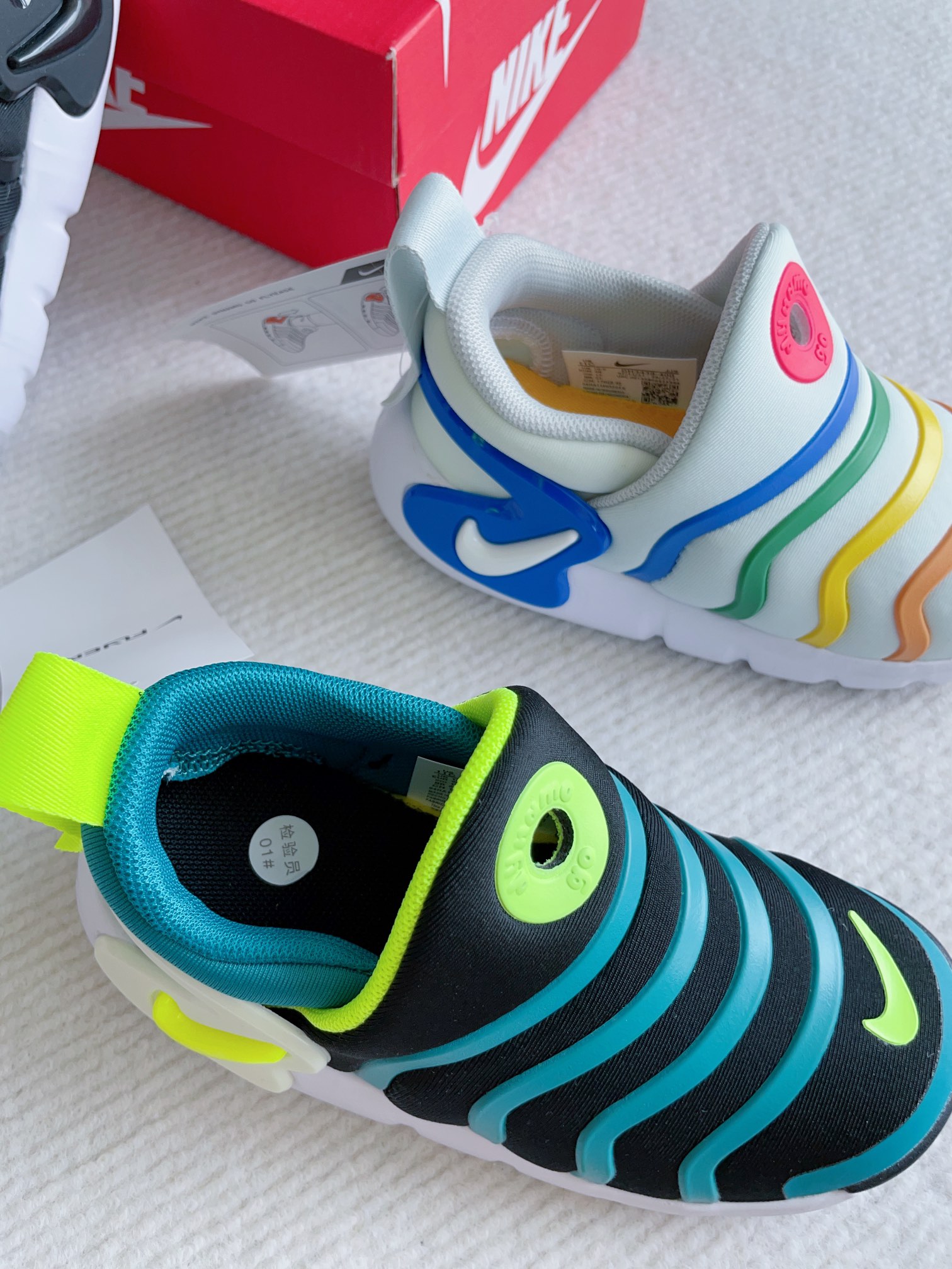 图片[3]-毛毛虫三代童鞋 不需要系鞋带，很懂小朋友的喜欢，支撑好，跑起来脚后跟不会疼~中底更Q弹有韧性，在奔跑中更好的保护双脚-选品中心