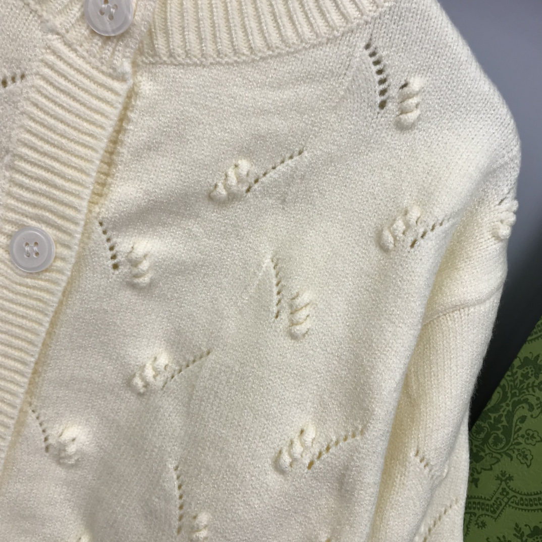 2023 Autumn High @Gucc* Children’s Long-Sleeved Shirts: Sizes 100-160, Comfortable Knitted Fabric - 图片 6