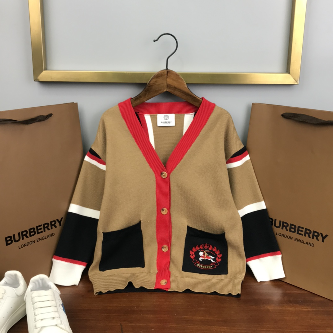 2023 Autumn Kids’ Long-Sleeved BBR Shirt Collection: Comfortable, High-Quality, Stylish Fit - 图片 1