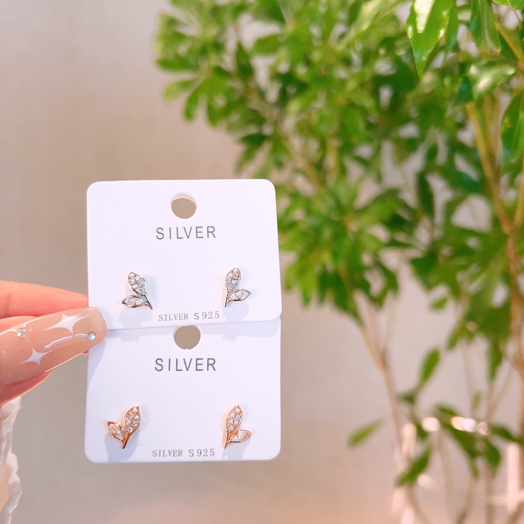 925 Silber Ohrringe Präzision Verabredung Silber