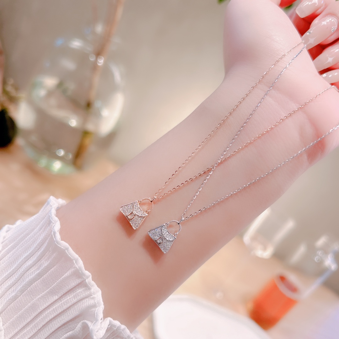 幻想的ニッケル無添加銀ネックレスシルバー プロポーズ