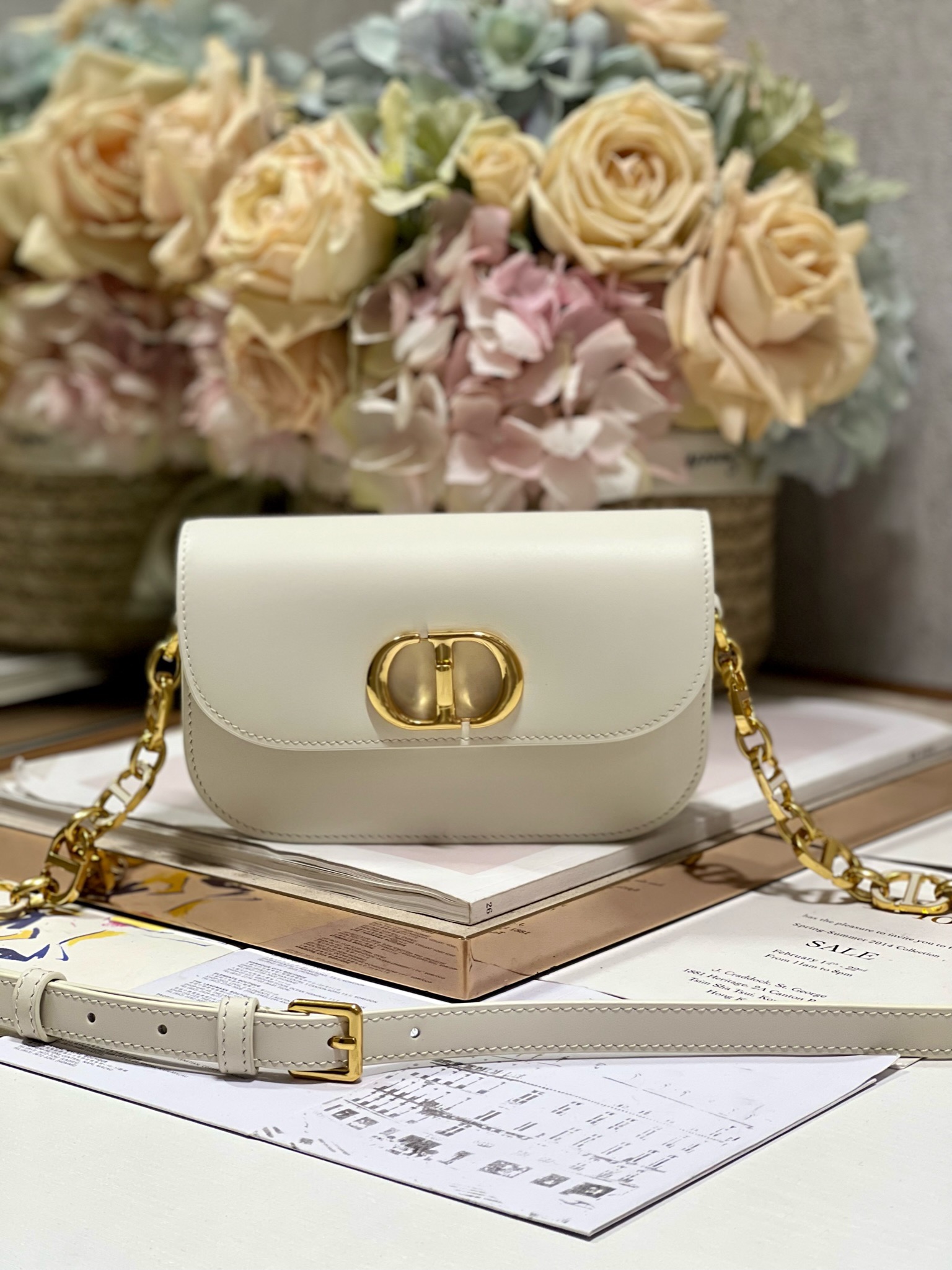 Dior Luxury Designer Handbag Shoulder Bag in fine calfskin 4