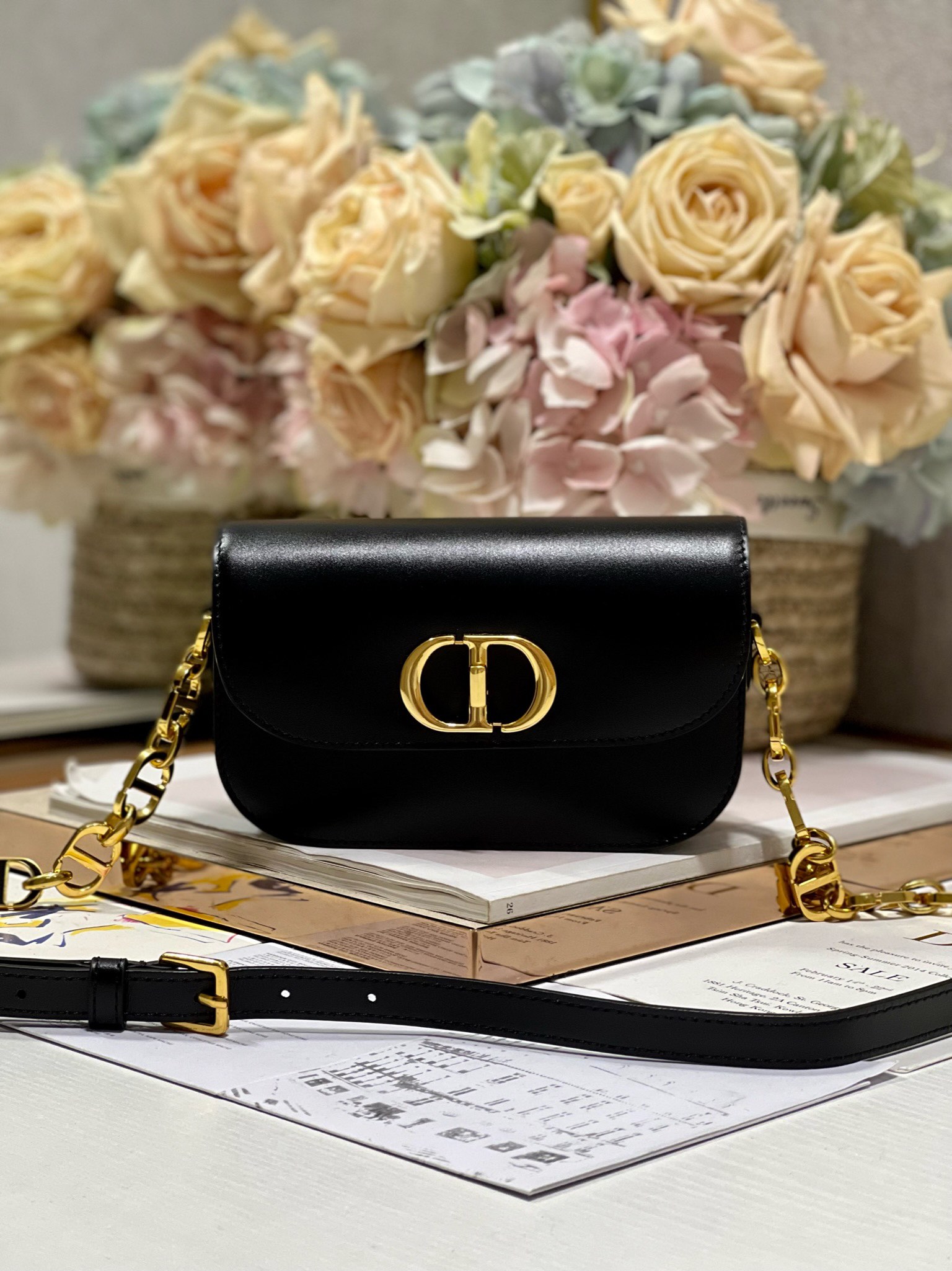 Dior Luxury Designer Handbag Shoulder Bag in fine calfskin 5