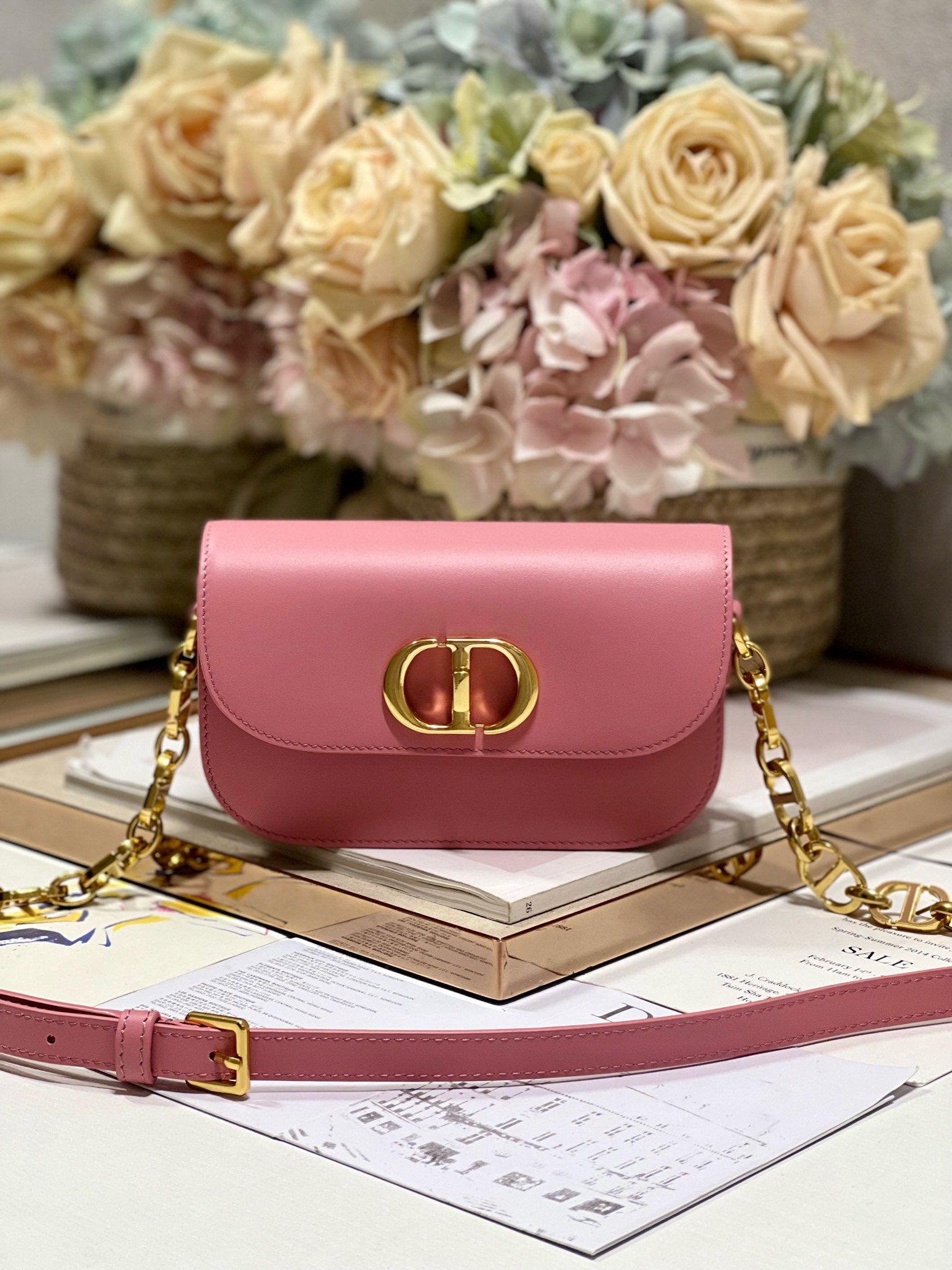 Dior Luxury Designer Handbag Shoulder Bag in fine calfskin 3