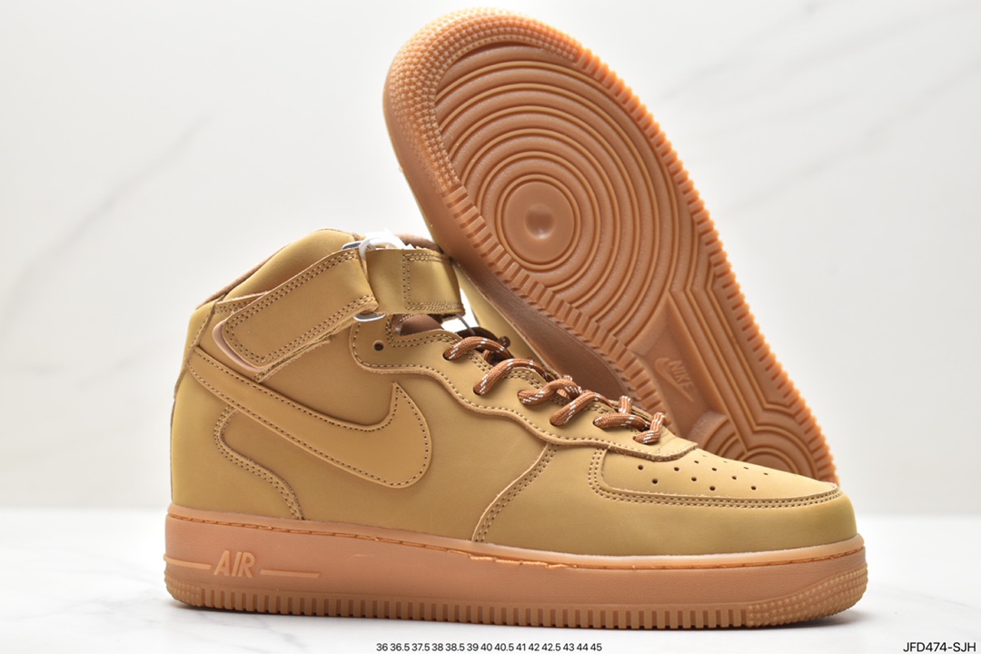 Air Force 1 High FLAX Wheat New version of wheat high top Air Force CJ9178-200