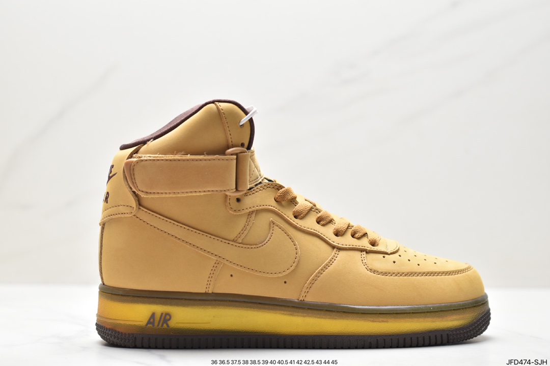 Air Force 1 High FLAX Wheat New version of wheat high top Air Force CJ9178-200