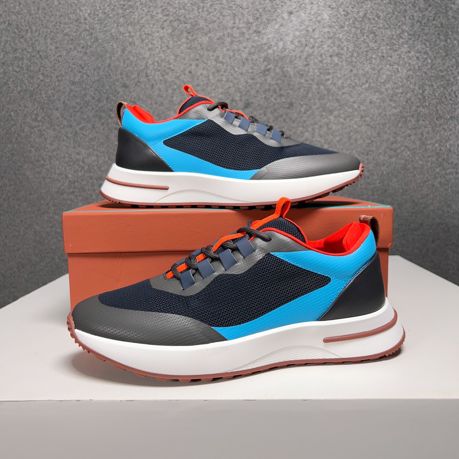 Loro Piana Otoño Caminar Deportes Hombres Zapatos LP Jogging (Dongguan producción OEM suela original