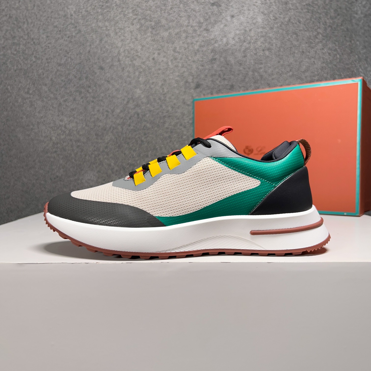 Loro Piana Otoño Caminar Deportes Hombres Zapatos LP Jogging (Dongguan producción OEM suela original