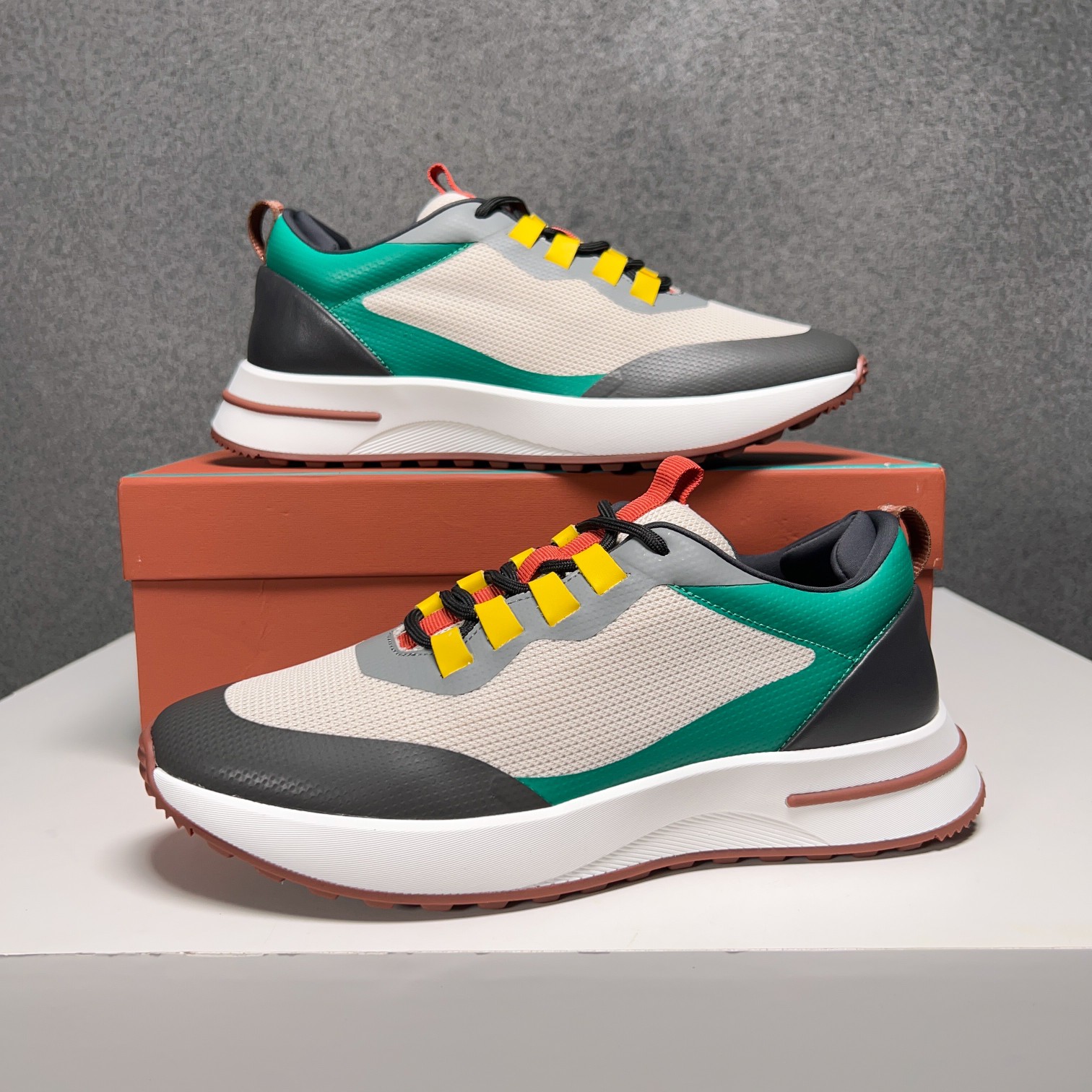 Loro Piana Otoño Caminar Deportes Hombres Zapatos LP Jogging (Dongguan producción OEM suela original