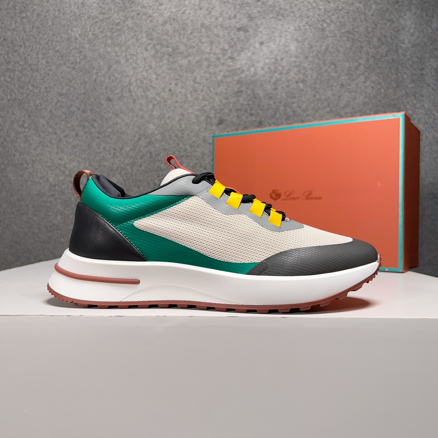 Loro Piana Otoño Caminar Deportes Hombres Zapatos LP Jogging (Dongguan producción OEM suela original