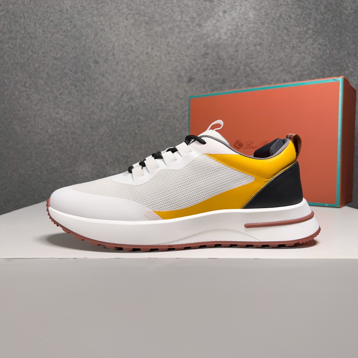 Loro Piana Otoño Caminar Deportes Hombres Zapatos LP Jogging (Dongguan producción OEM suela original