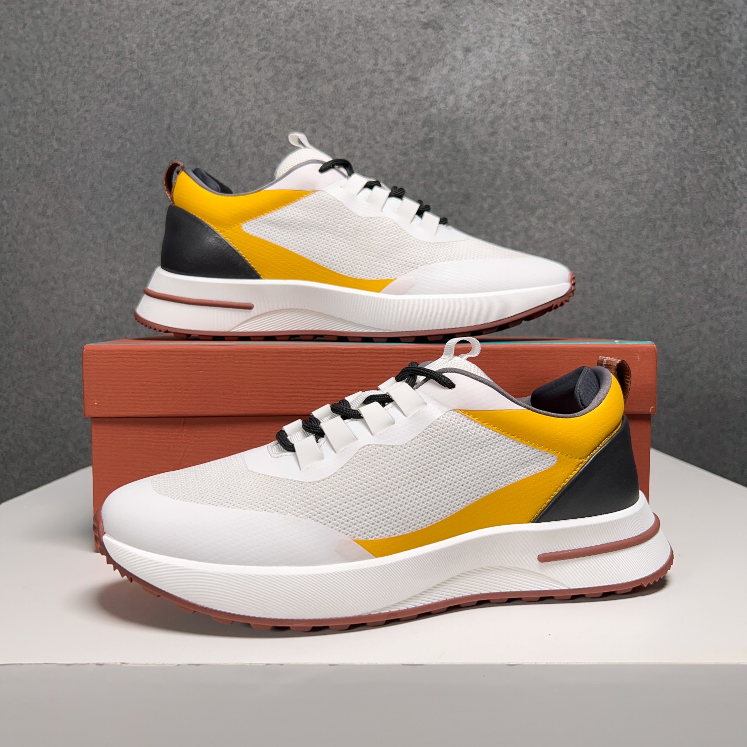 Loro Piana Otoño Caminar Deportes Hombres Zapatos LP Jogging (Dongguan producción OEM suela original