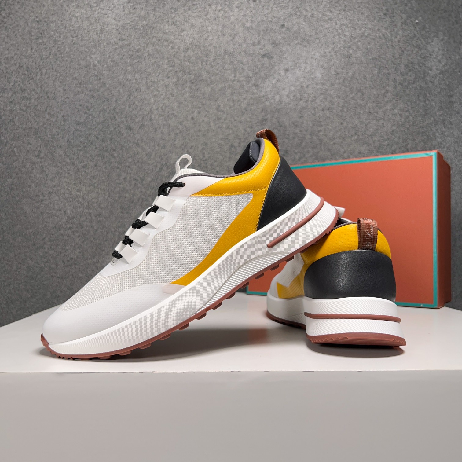 Loro Piana Otoño Caminar Deportes Hombres Zapatos LP Jogging (Dongguan producción OEM suela original