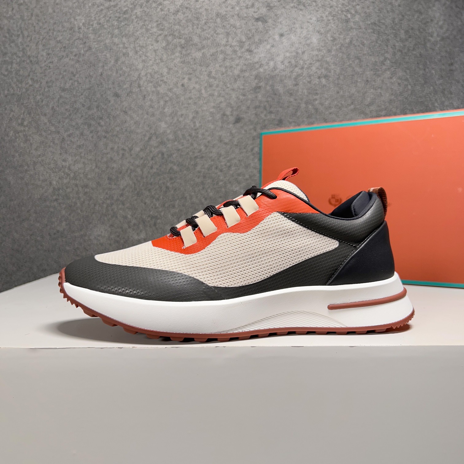 Loro Piana Otoño Caminar Deportes Hombres Zapatos LP Jogging (Dongguan producción OEM suela original